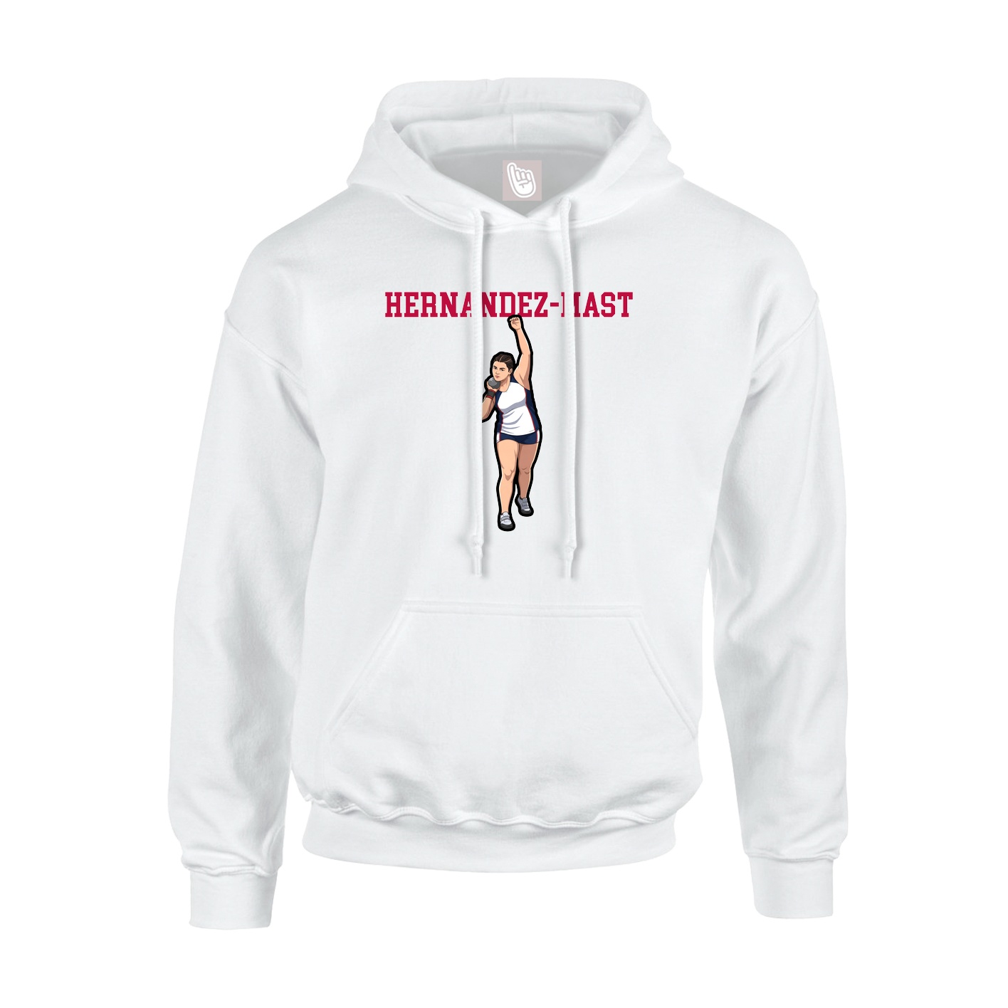 Hoodie — Shirsey in White