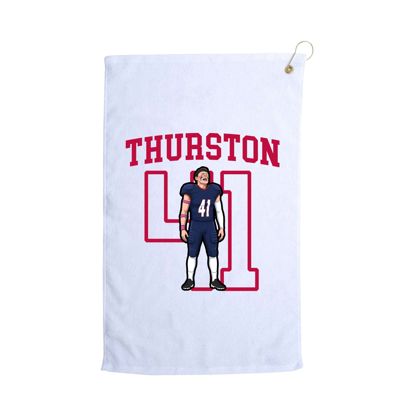 Golf Towel — Shirsey in White