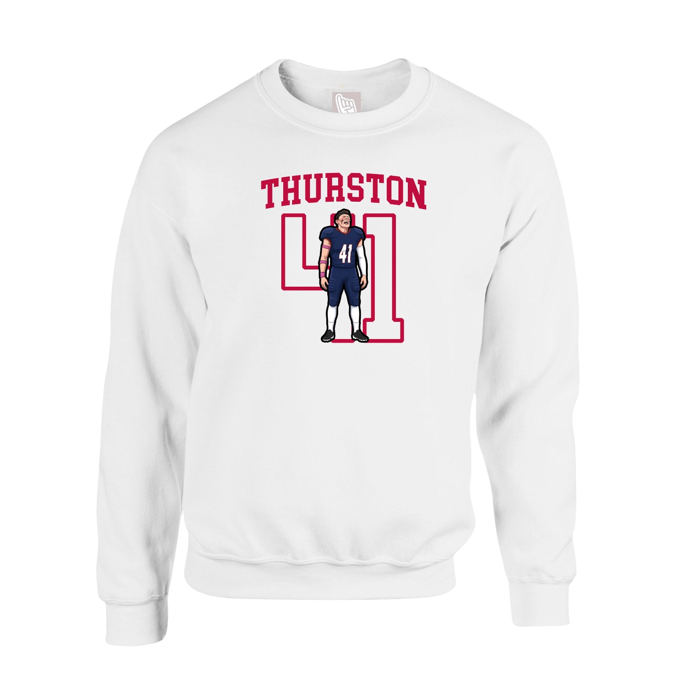 Fleece Crew — Shirsey in White