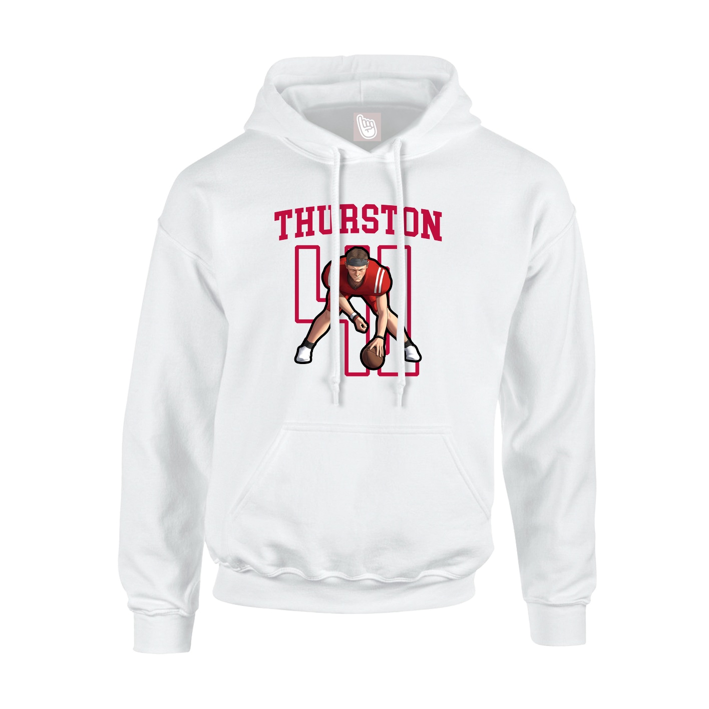 Youth Hoodie — Shirsey in White