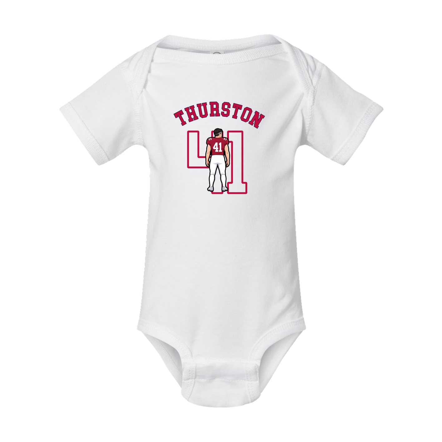 Baby Onesie — Shirsey Arch in White