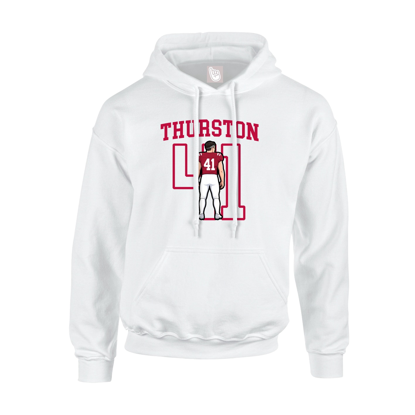 Youth Hoodie — Shirsey in White