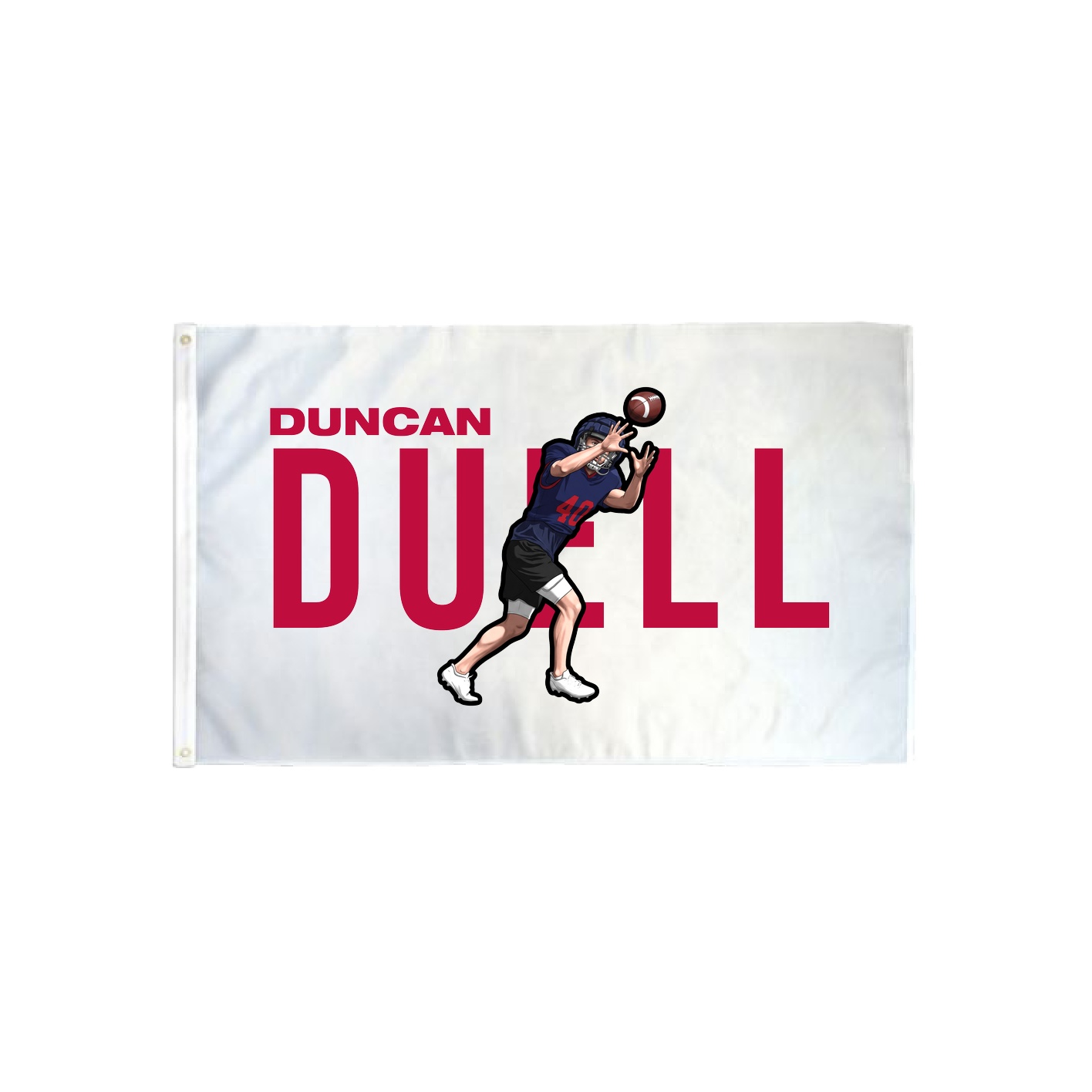 3x5 Flag — Player Name in Classic