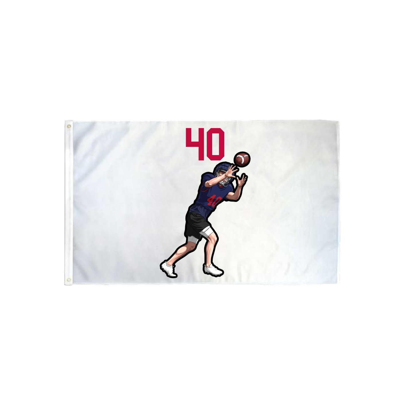 3x5 Flag — Number Top in Classic