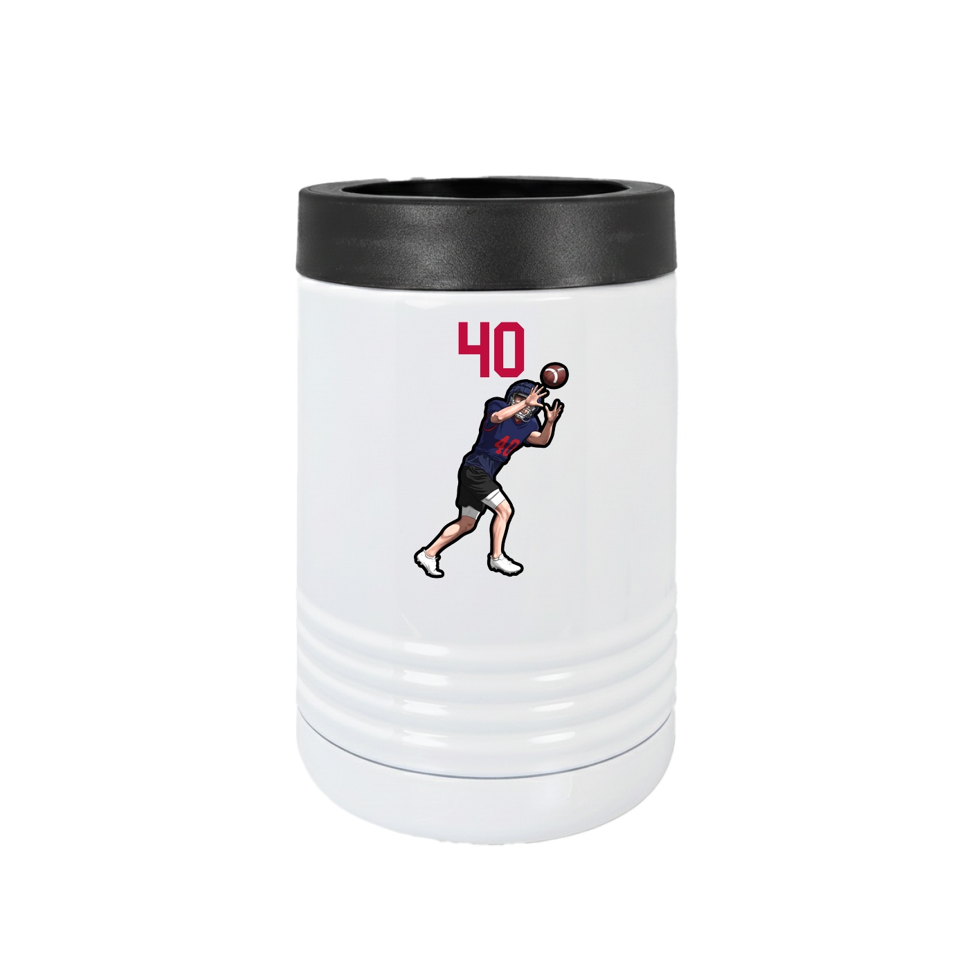 Beverage Holder — Number Top in White