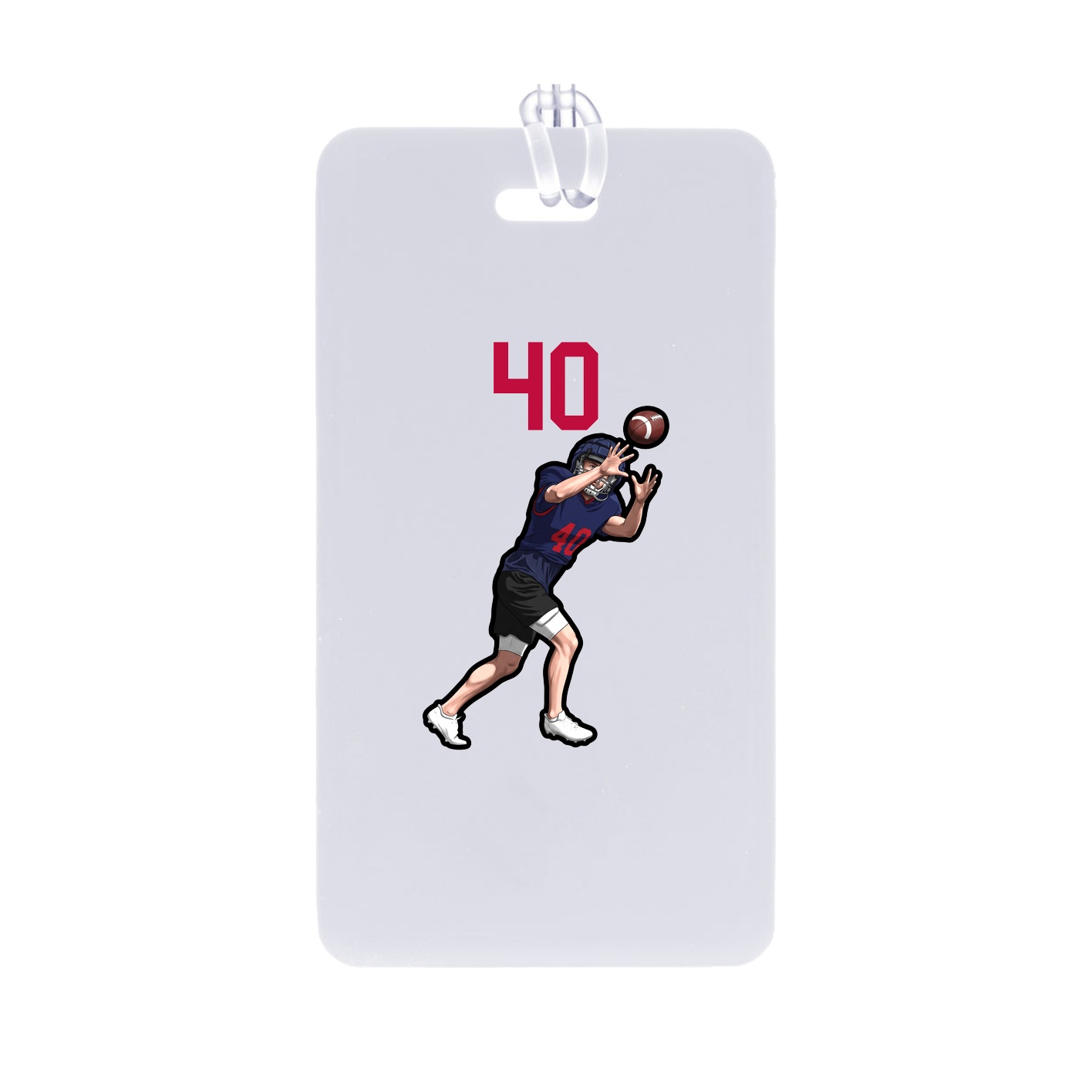 Bag Tag — Number Top in Classic