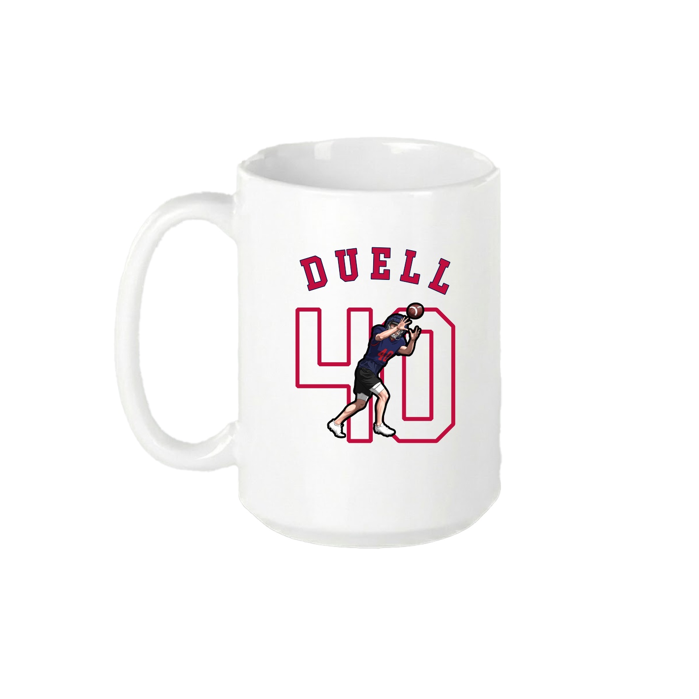 15oz Coffee Mug — Shirsey Arch in White