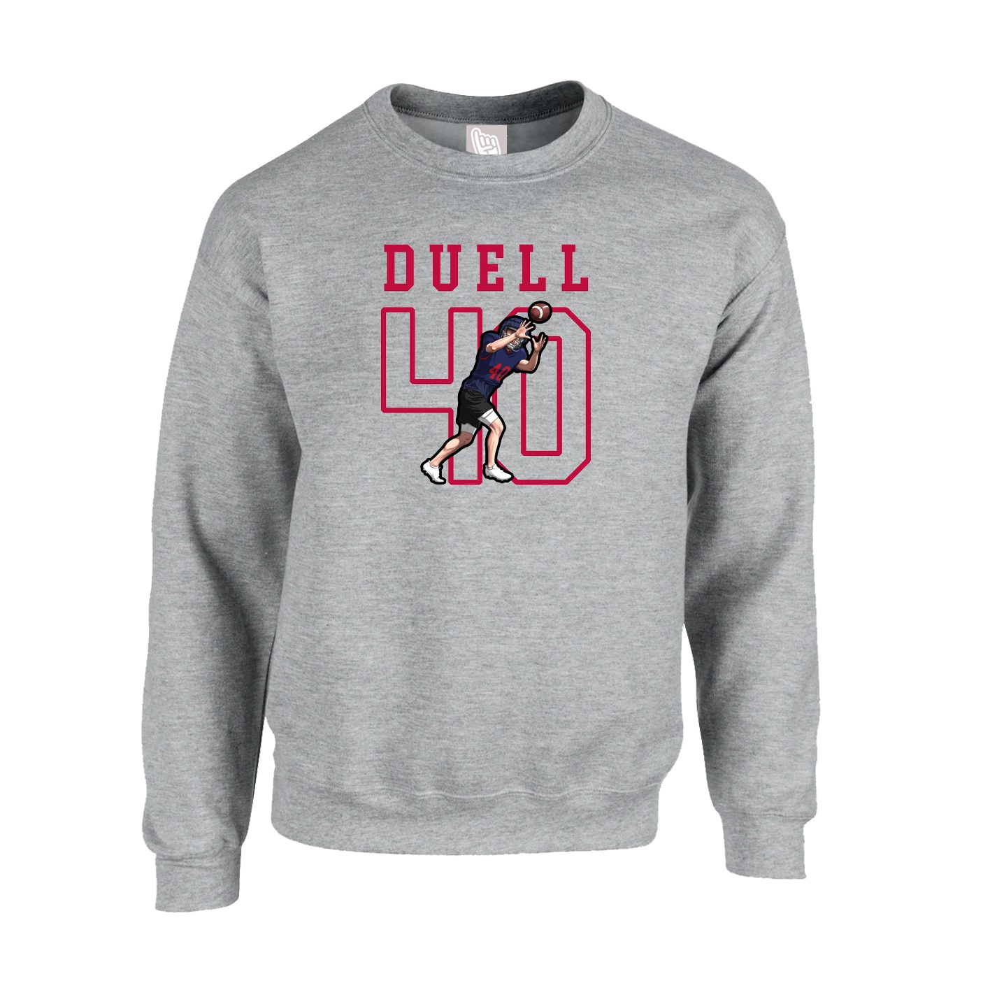 Fleece Crew — Shirsey in Grey