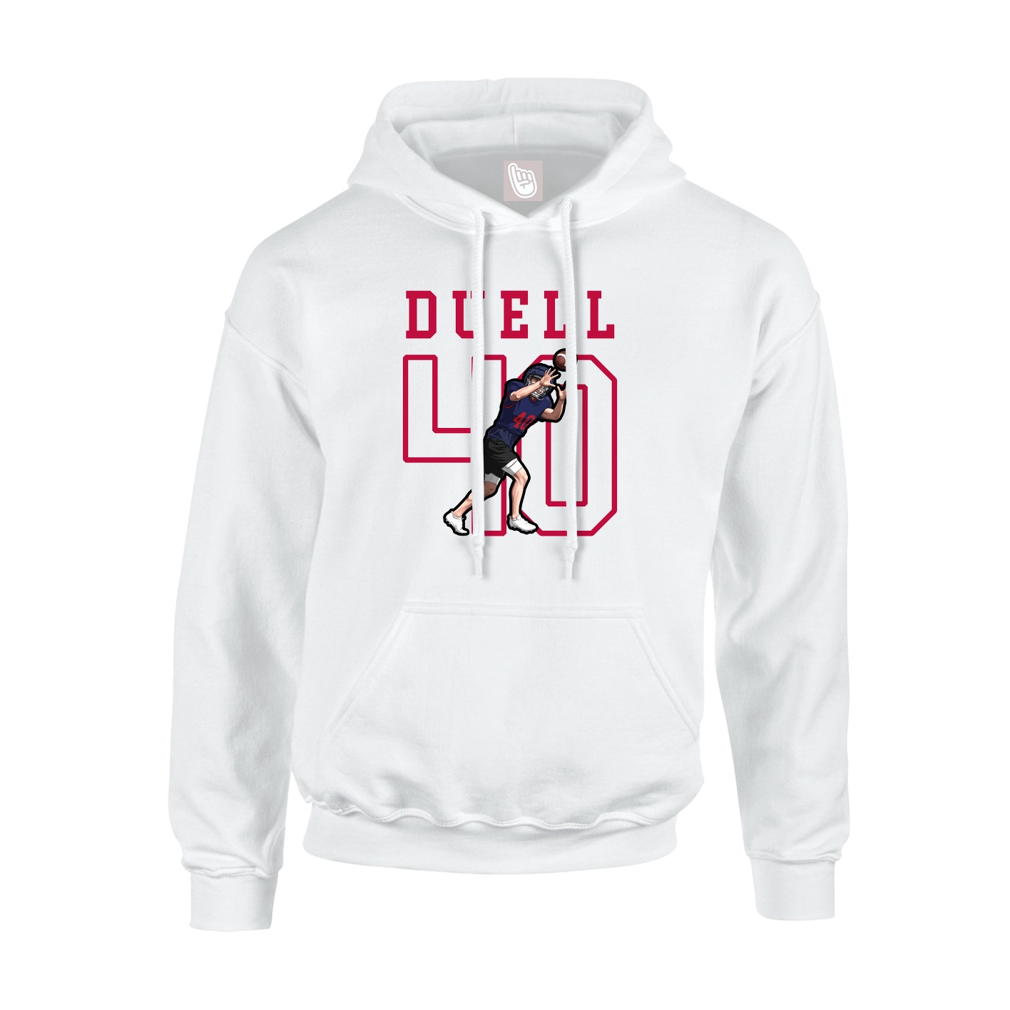 Youth Hoodie — Shirsey in White