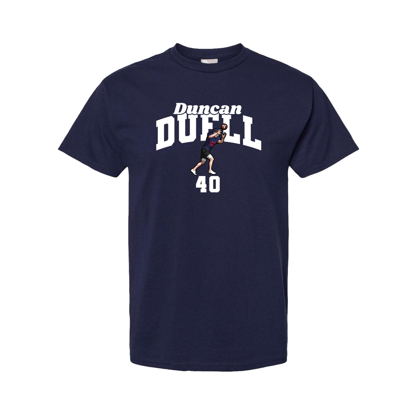Youth Tee — Signature Arch in Navy