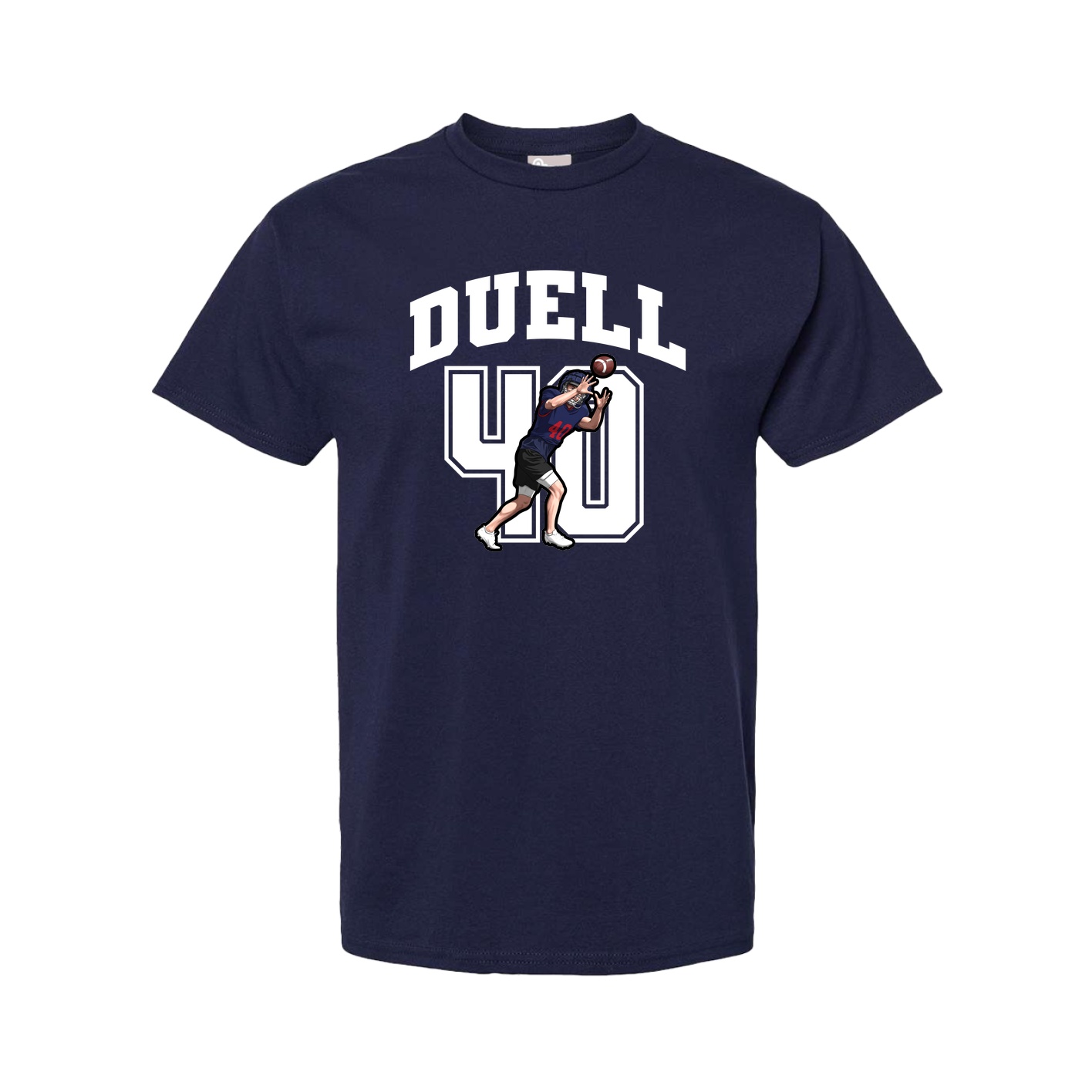 Tee — Number in Navy