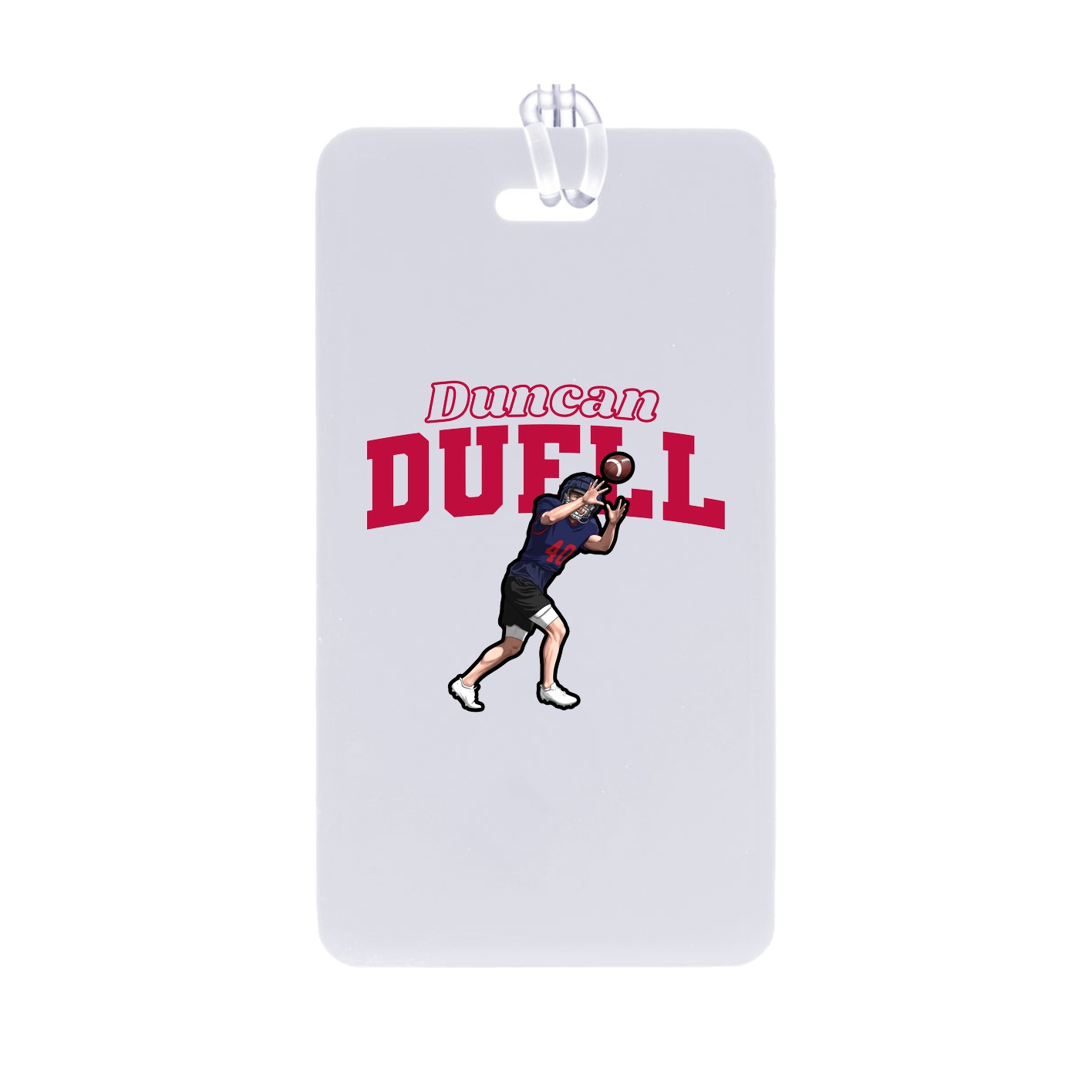 Bag Tag — Name Arch in Classic