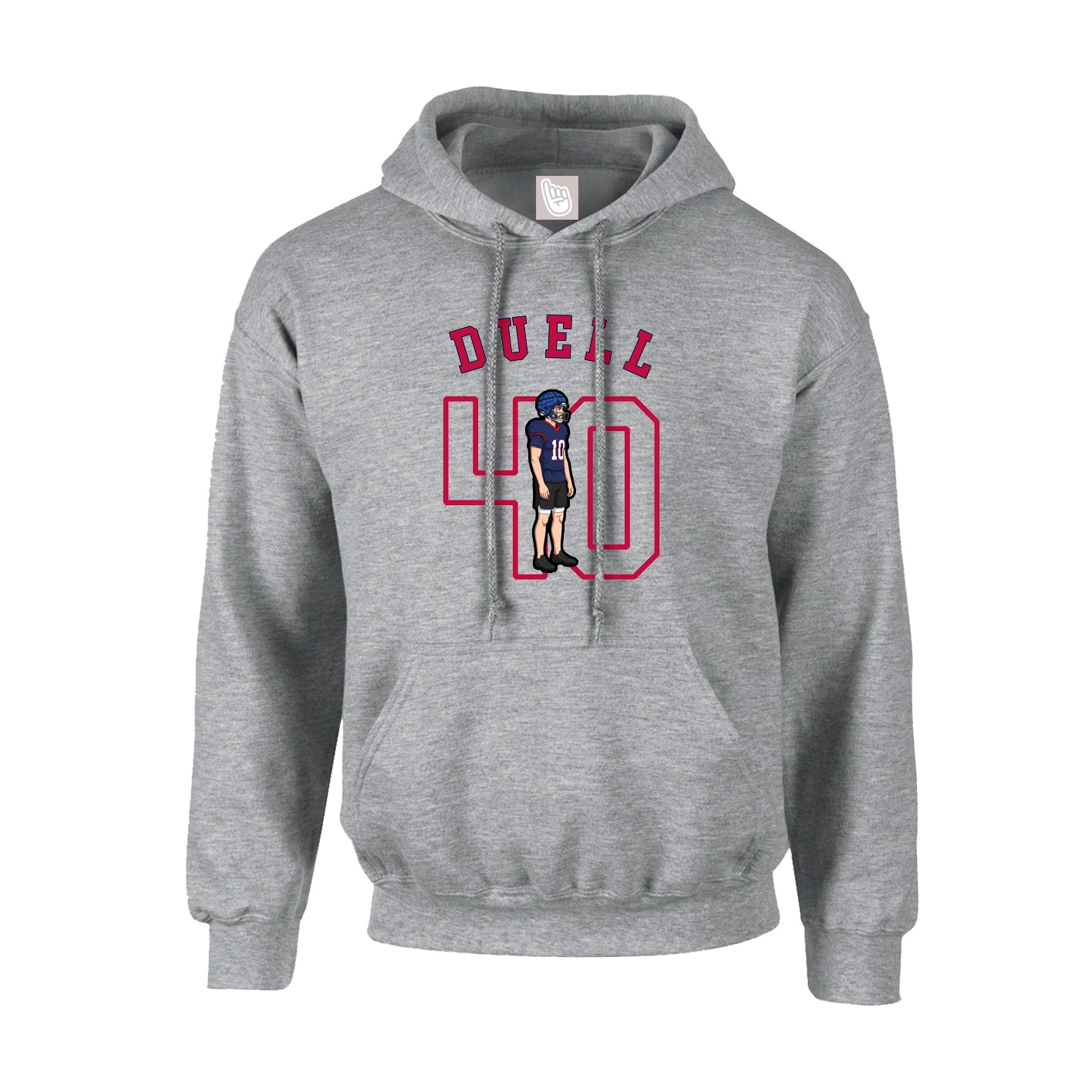 Youth Hoodie — Shirsey Arch in Grey