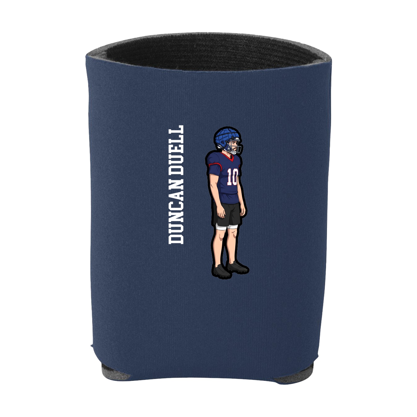 Can Holder — Name Vertical in Navy