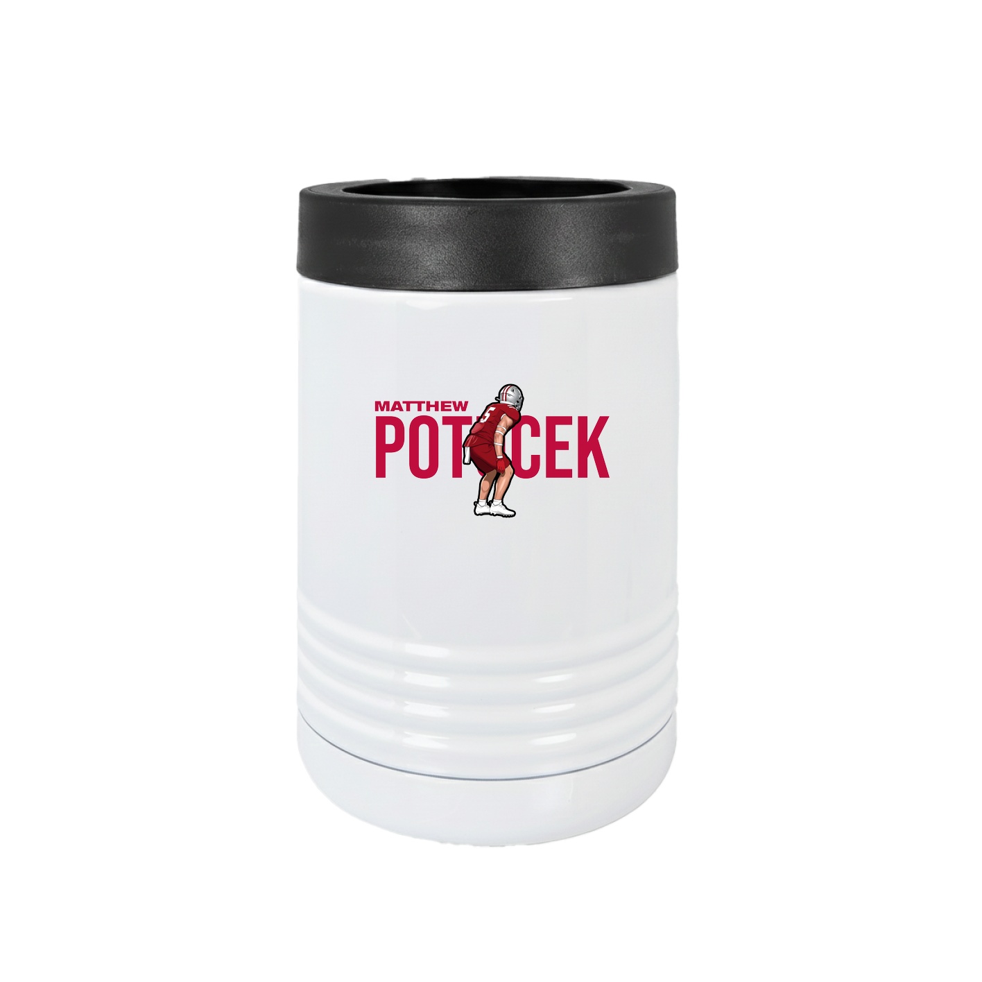 Beverage Holder — Player Name in White