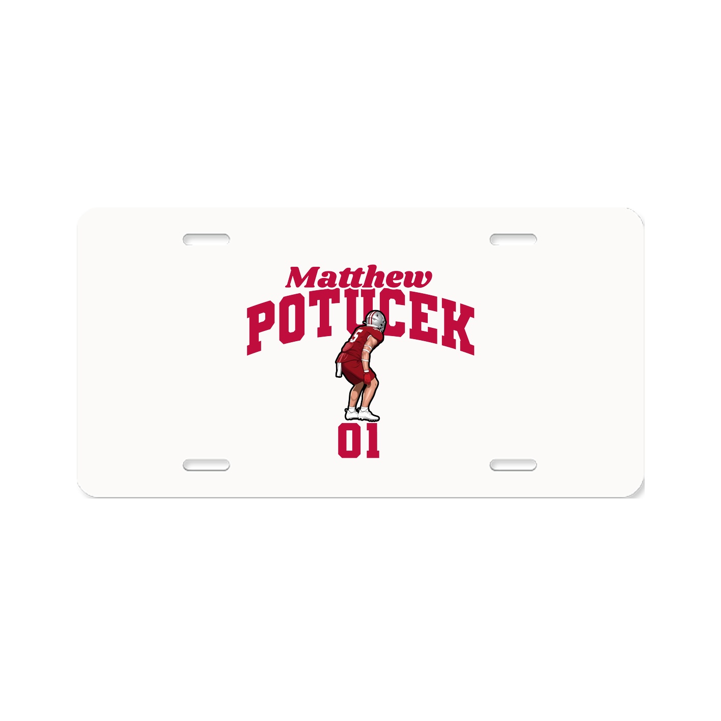 License Plate — Signature Arch in Classic