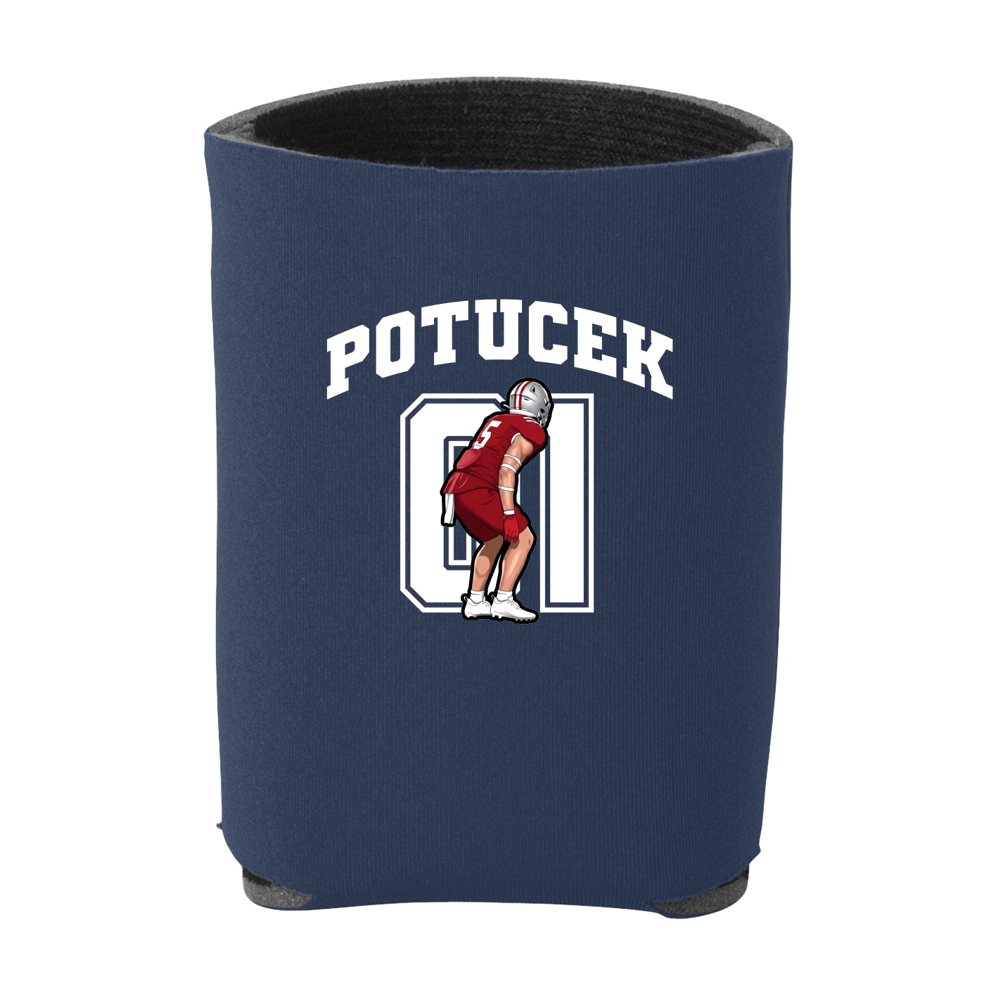 Can Holder — Number in Navy