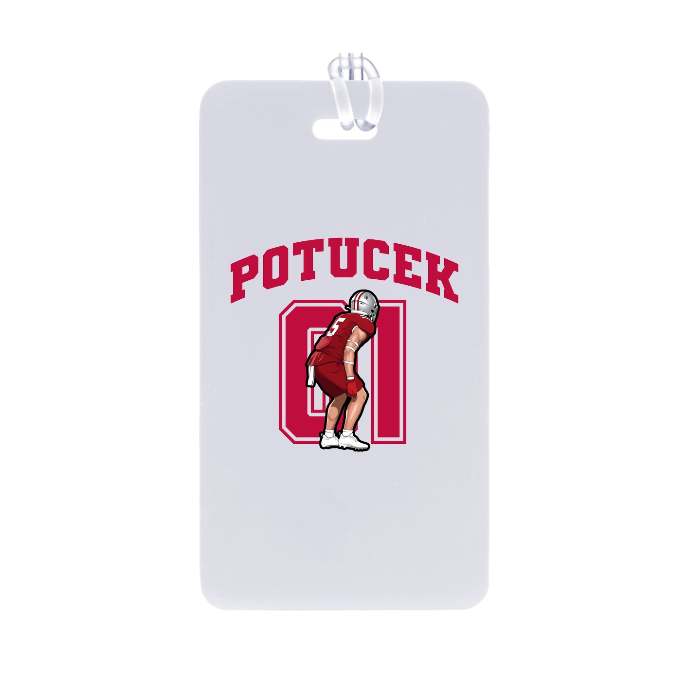 Bag Tag — Number in Classic