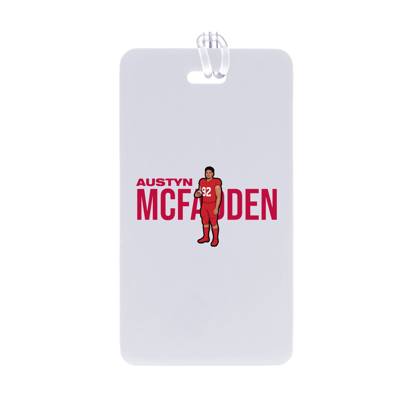 Bag Tag — Player Name in Classic
