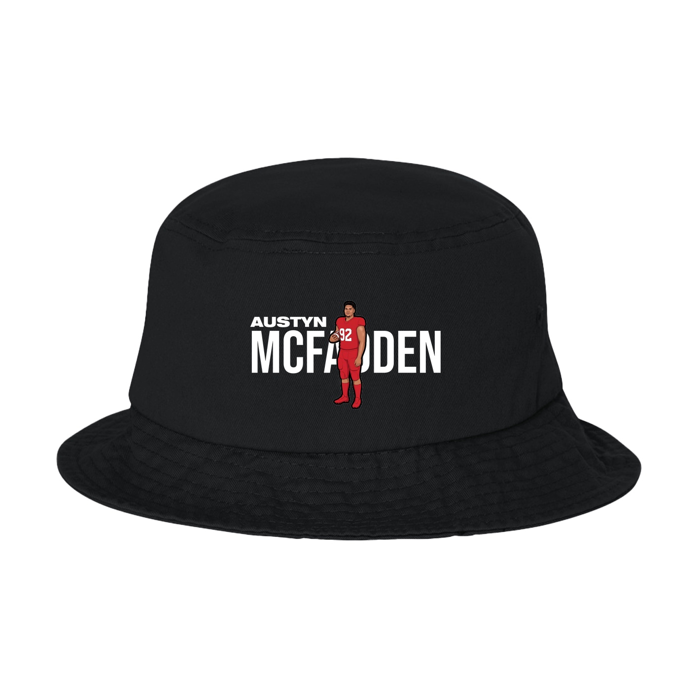 Bucket Cap — Player Name in Black