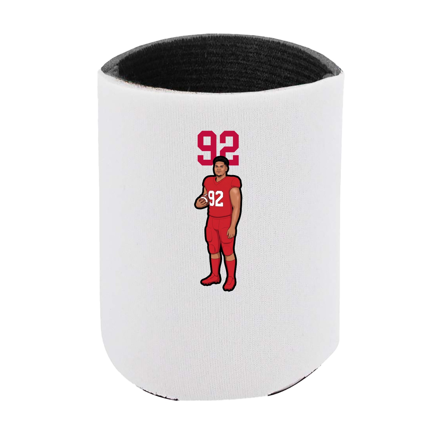 Can Holder — Number Top in White