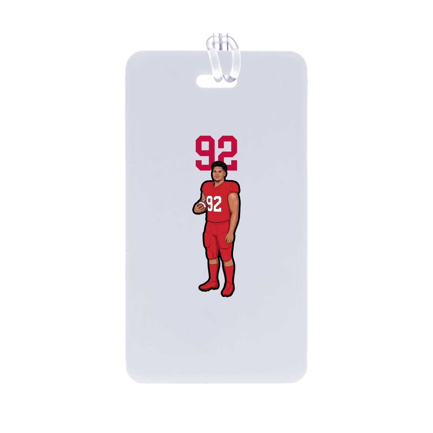 Bag Tag — Number Top in Classic