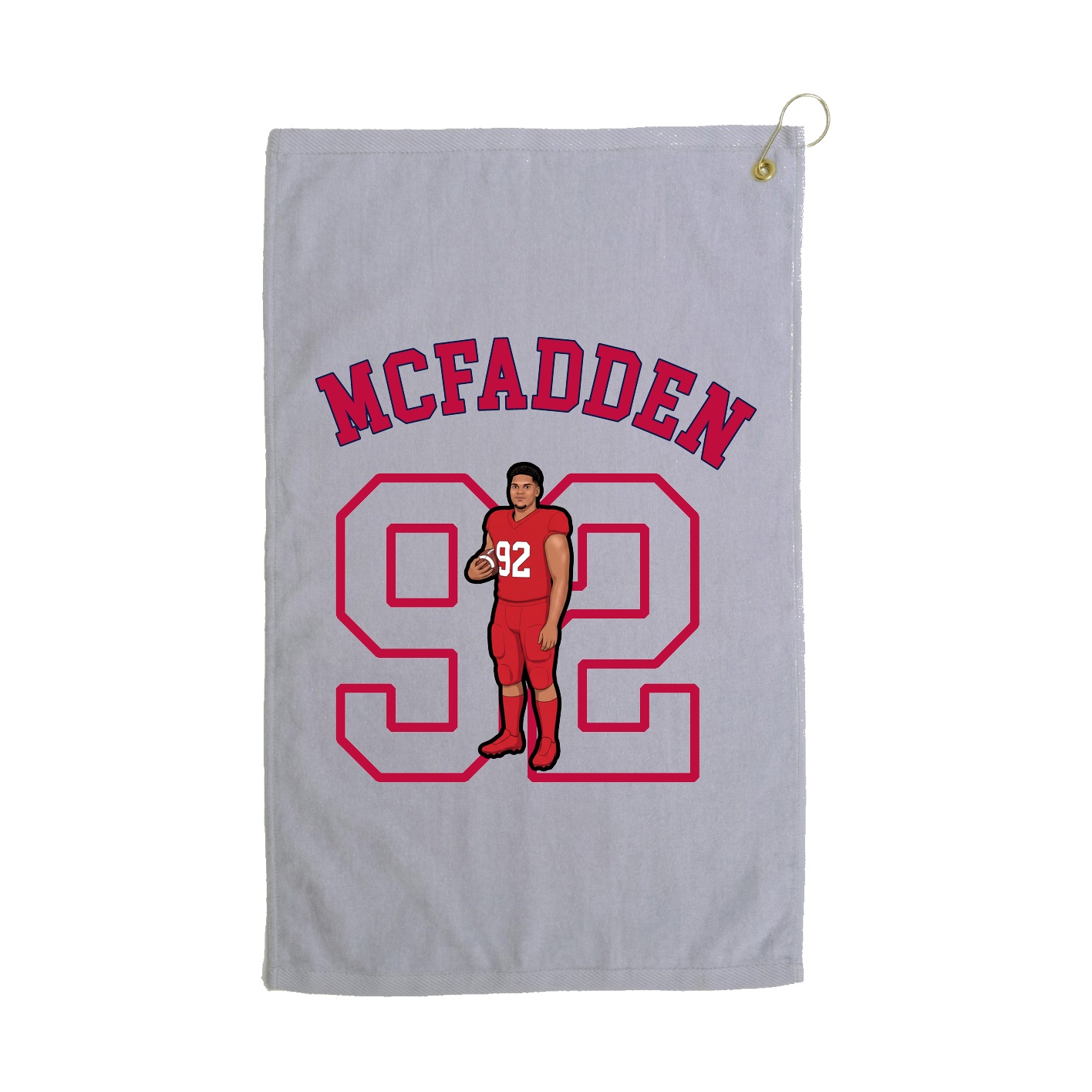 Golf Towel — Shirsey Arch in Grey