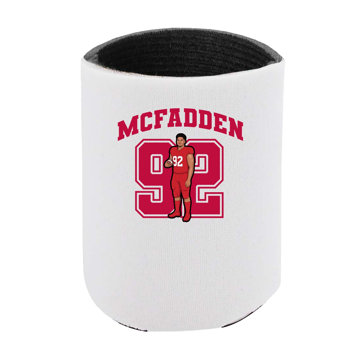 Can Holder — Number in White