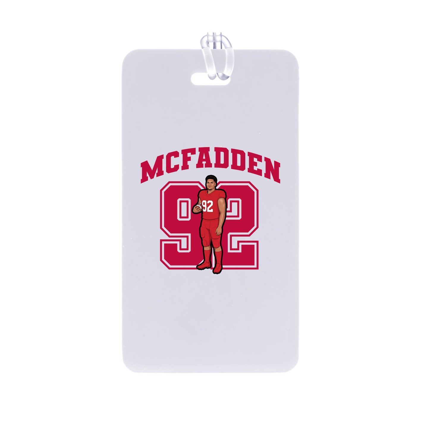 Bag Tag — Number in Classic