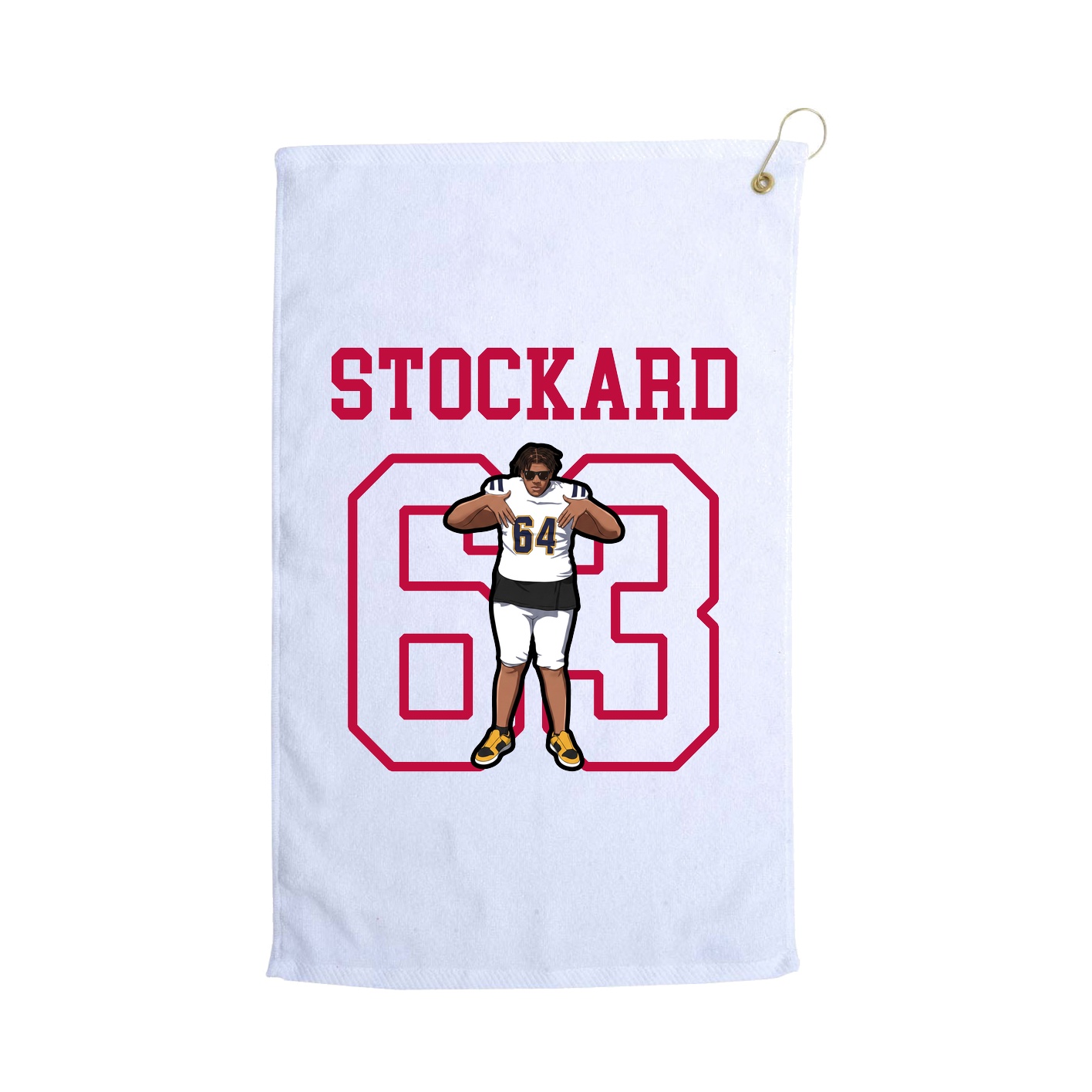 Golf Towel — Shirsey in White