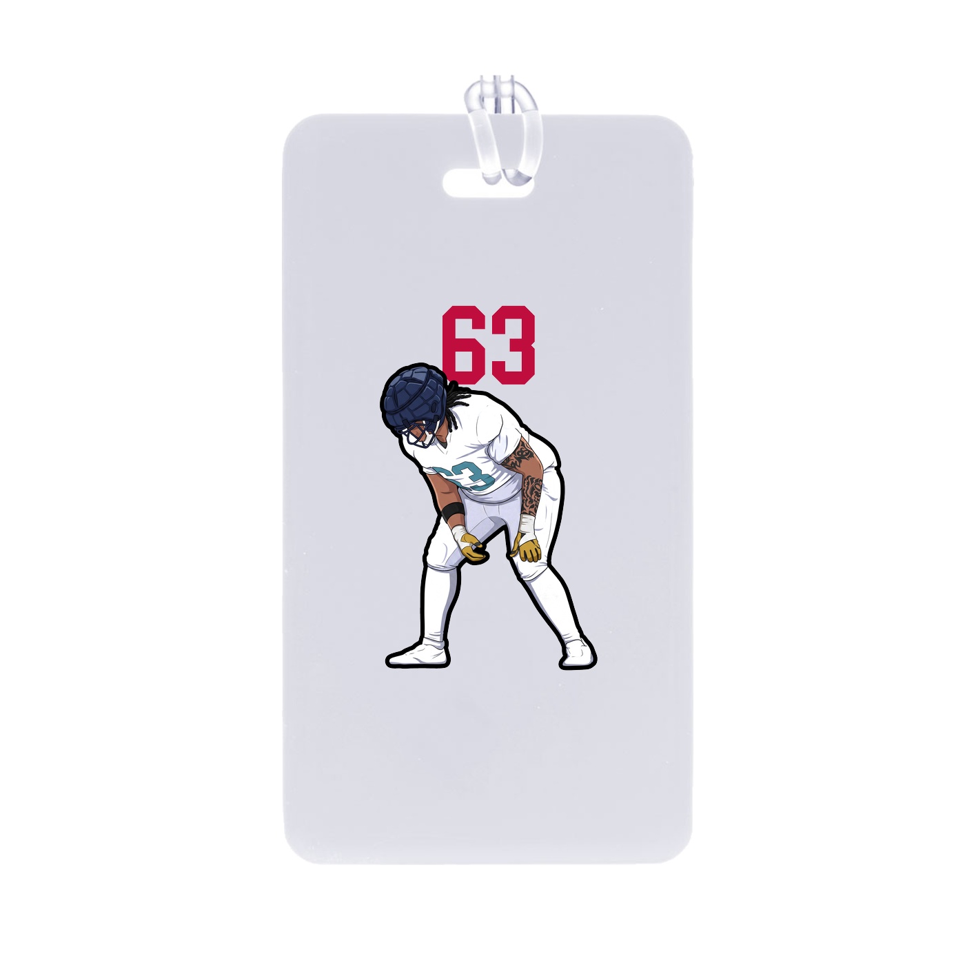 Bag Tag — Number Top in Classic