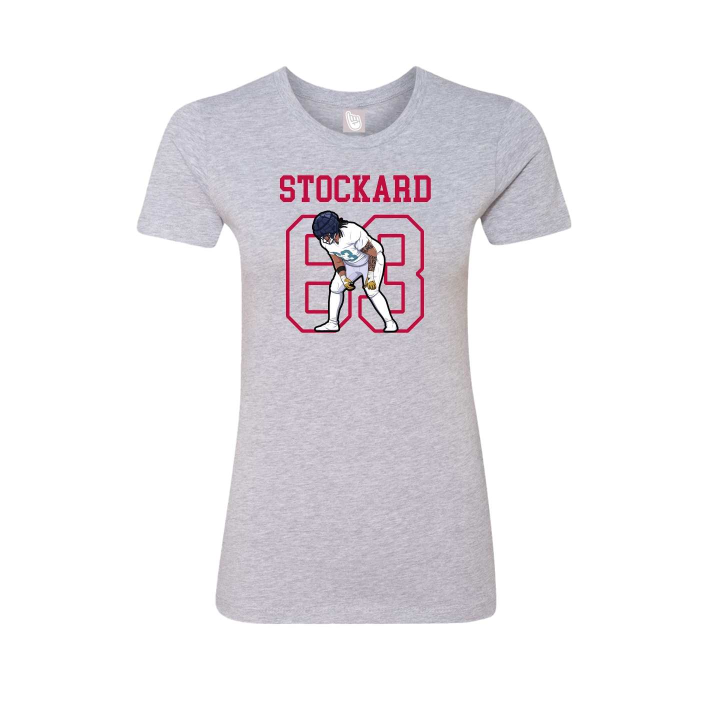 Fitted Women's Tee — Shirsey in Grey