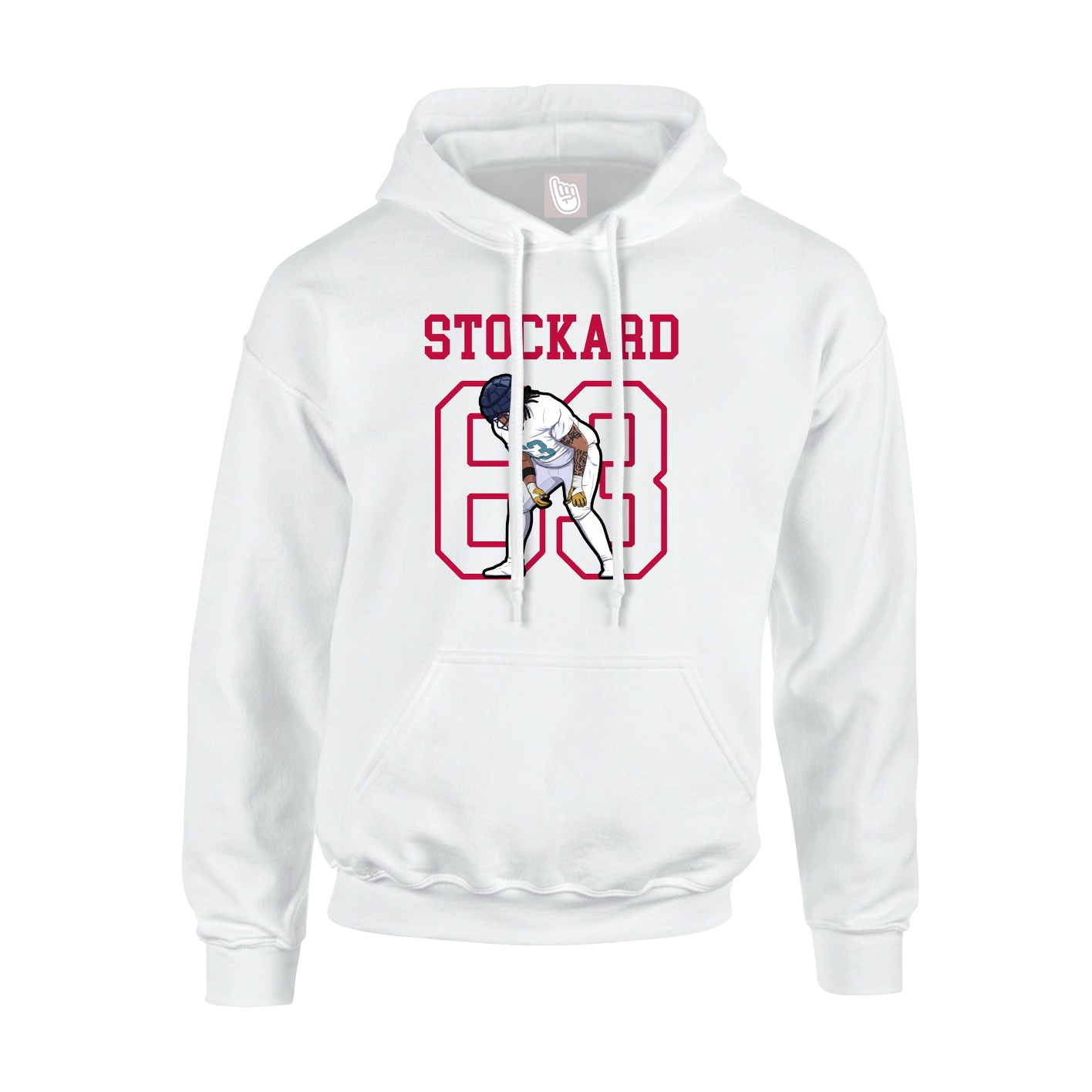 Hoodie — Shirsey in White