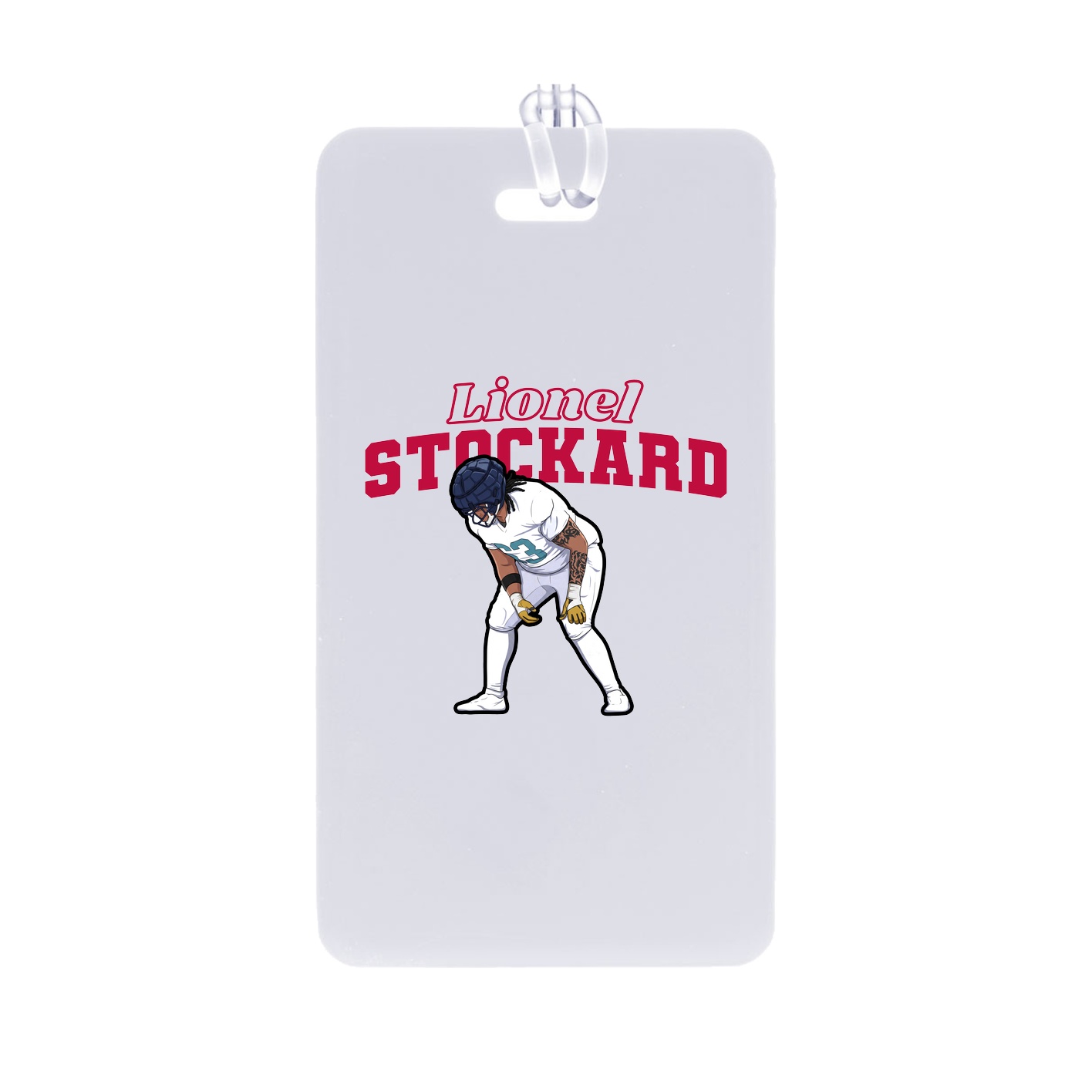 Bag Tag — Name Arch in Classic