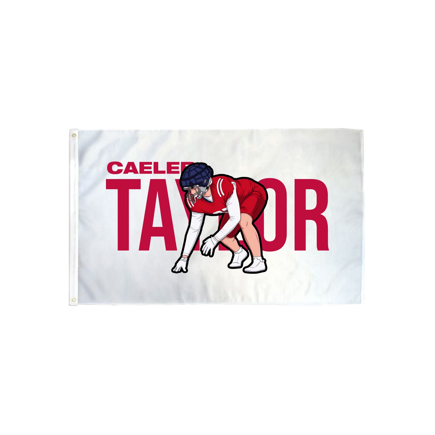 3x5 Flag — Player Name in Classic