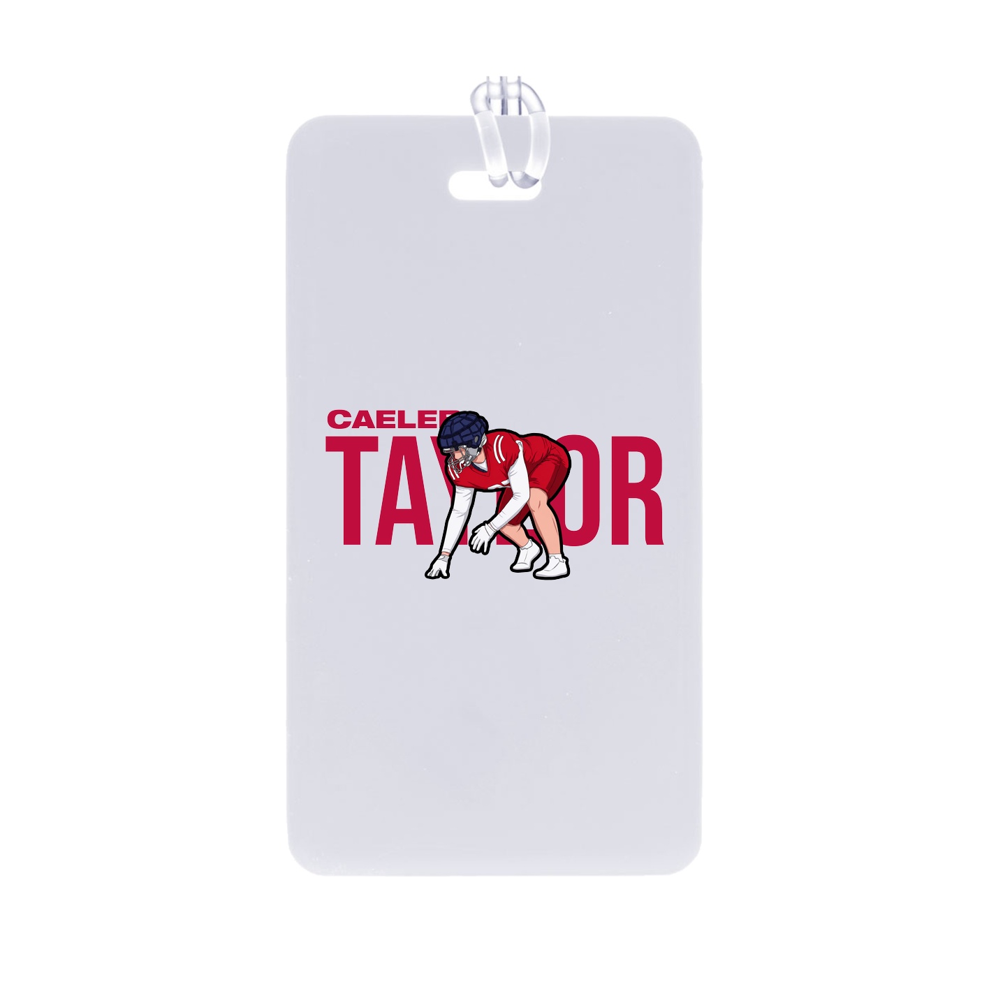 Bag Tag — Player Name in Classic