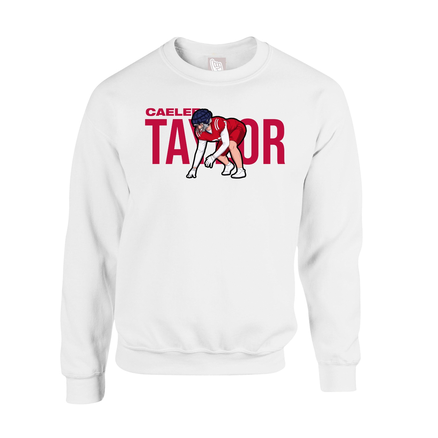 Fleece Crew — Player Name in White