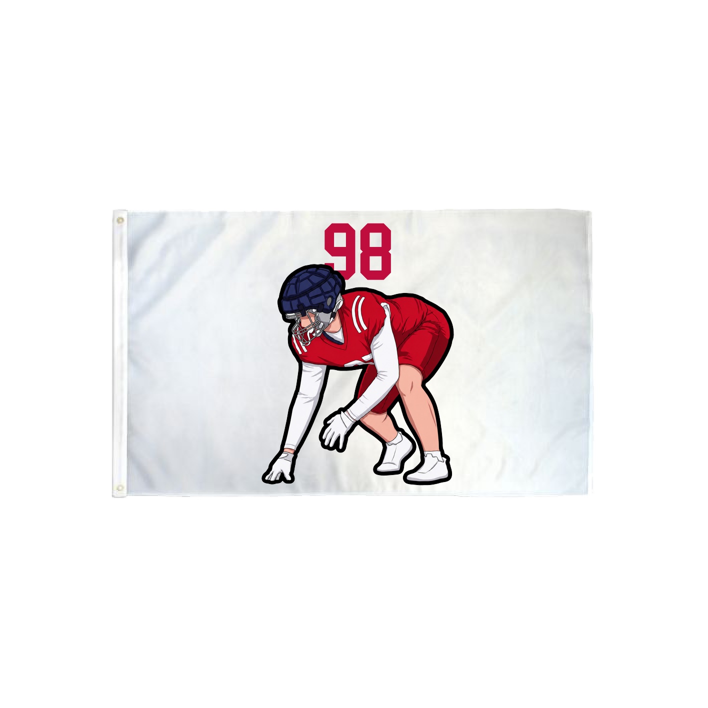 3x5 Flag — Number Top in Classic