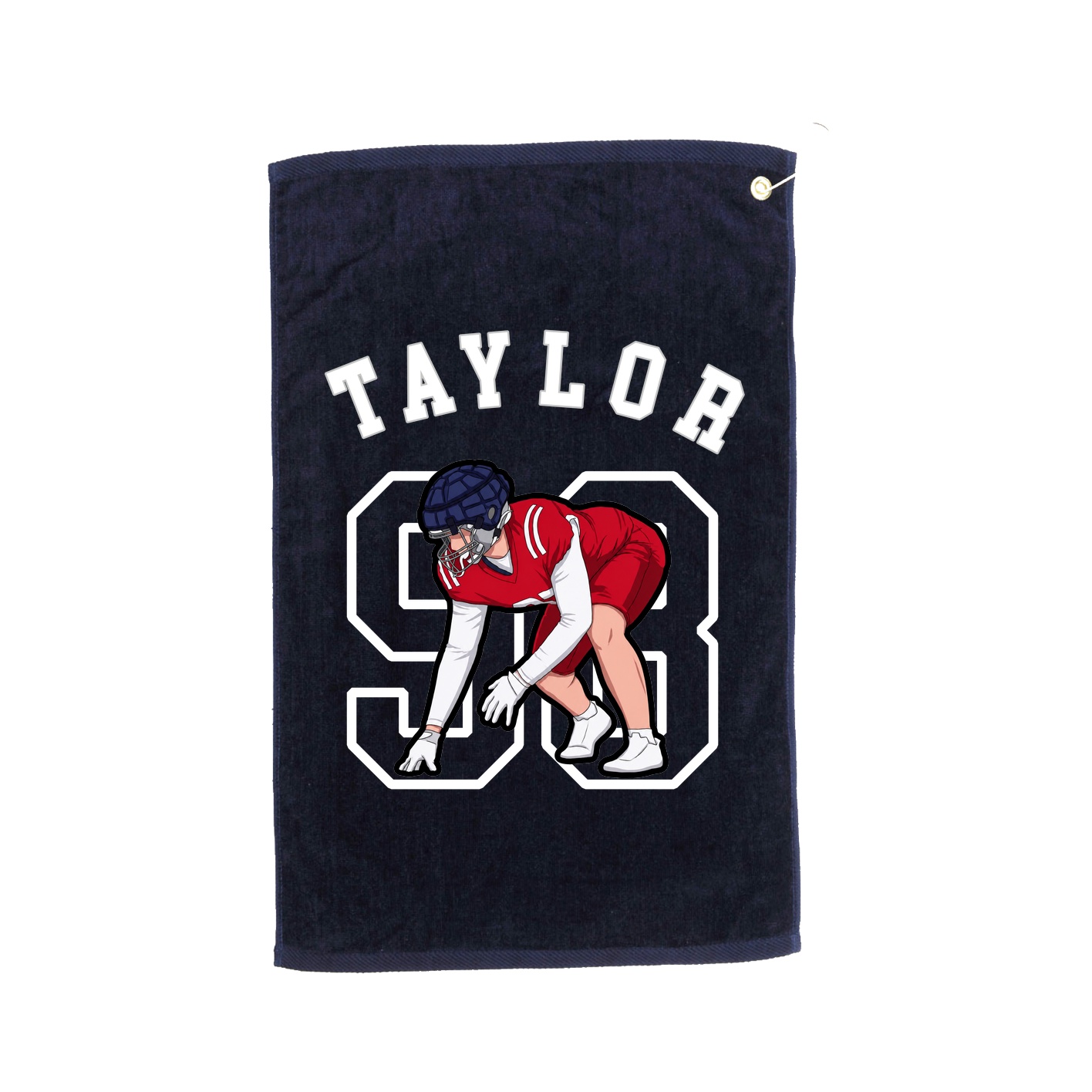 Golf Towel — Shirsey Arch in Navy