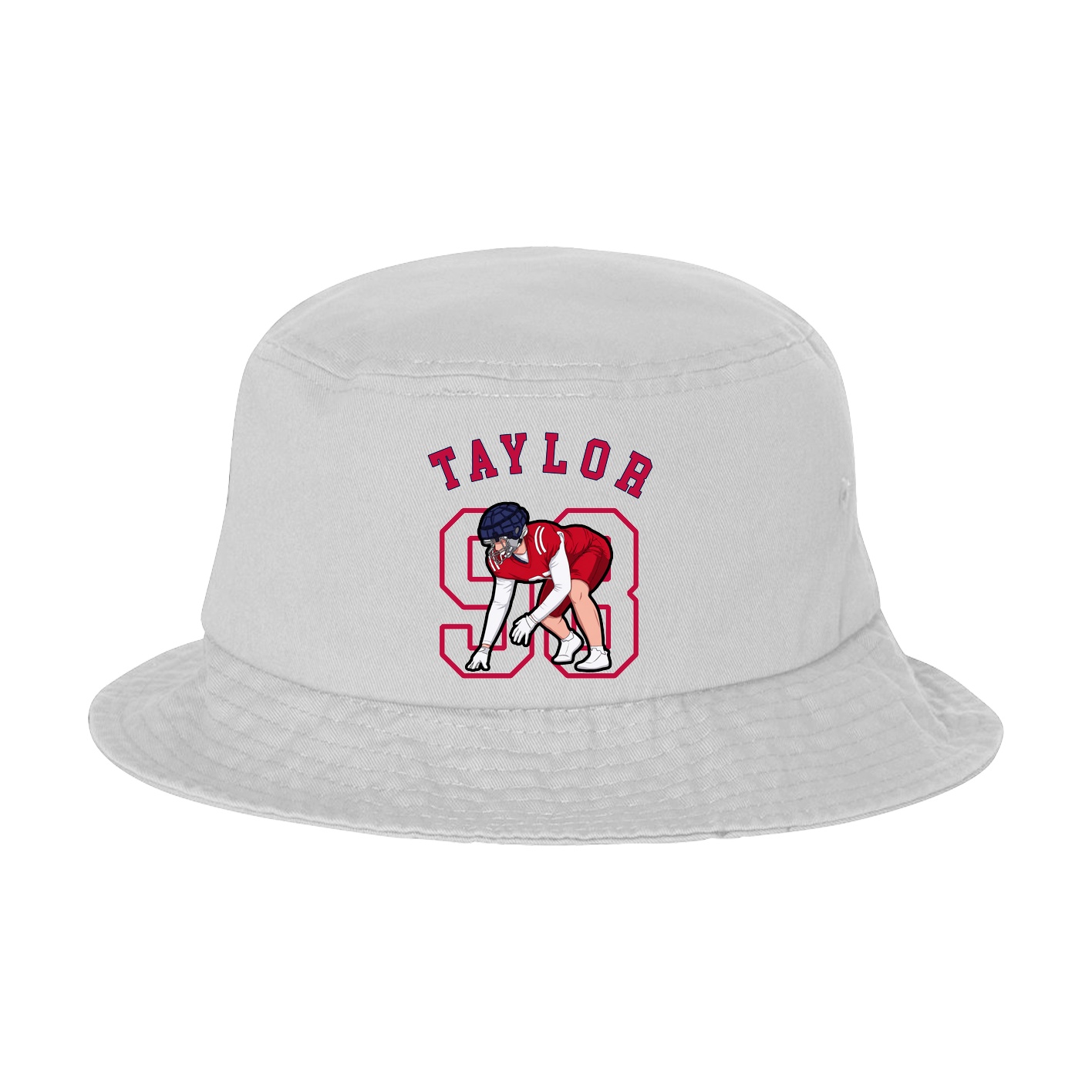 Bucket Cap — Shirsey Arch in White