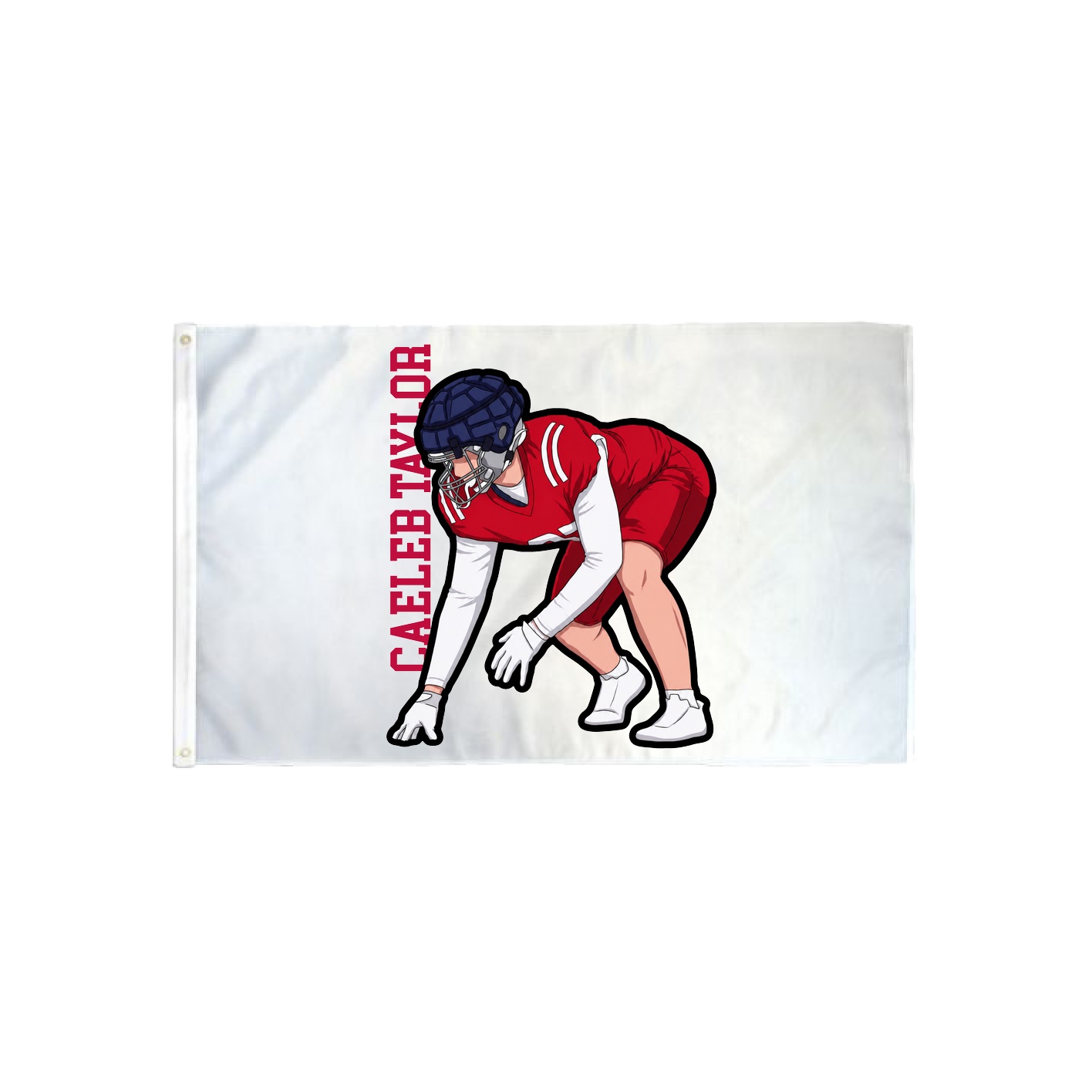 3x5 Flag — Name Vertical in Classic