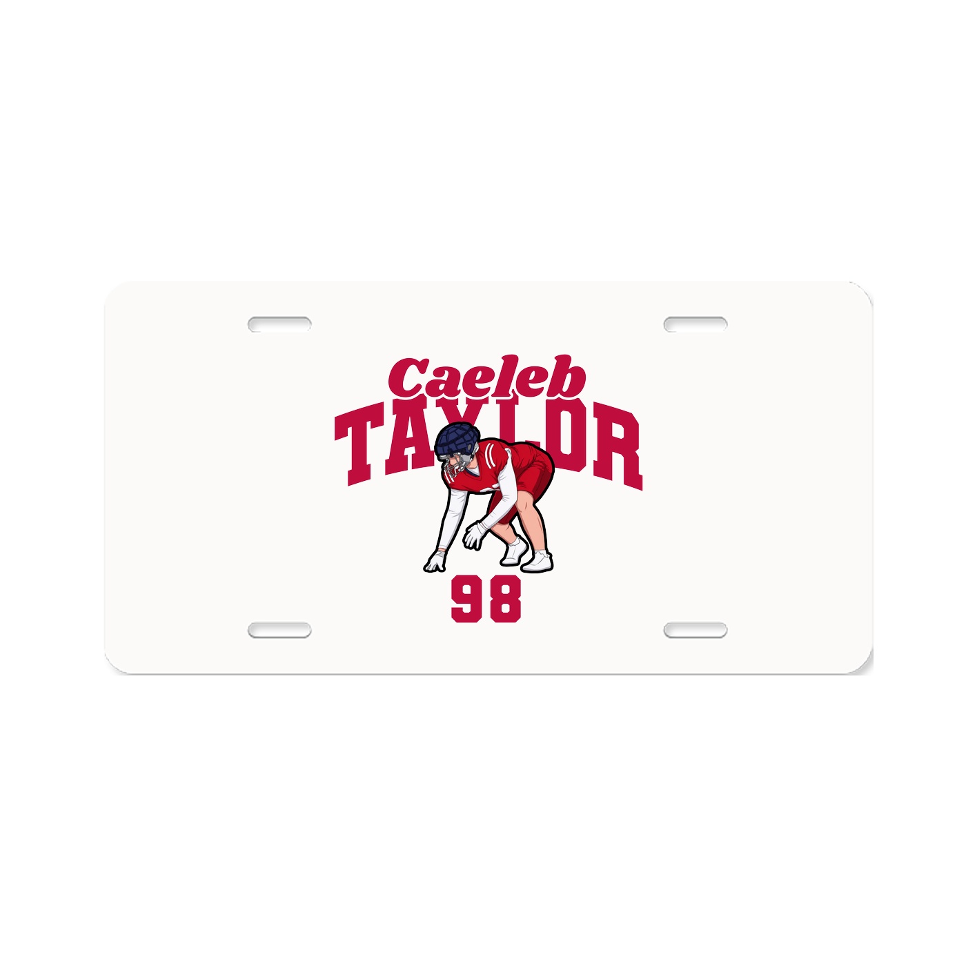 License Plate — Signature Arch in Classic