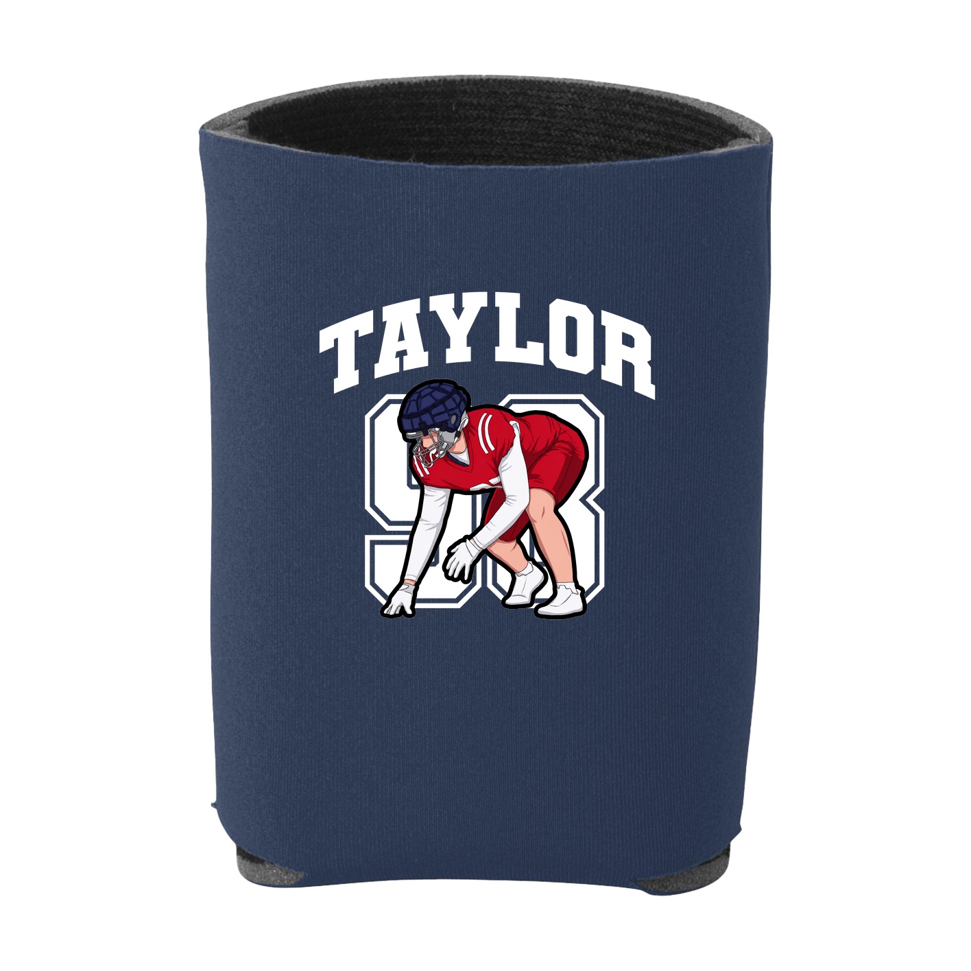 Can Holder — Number in Navy