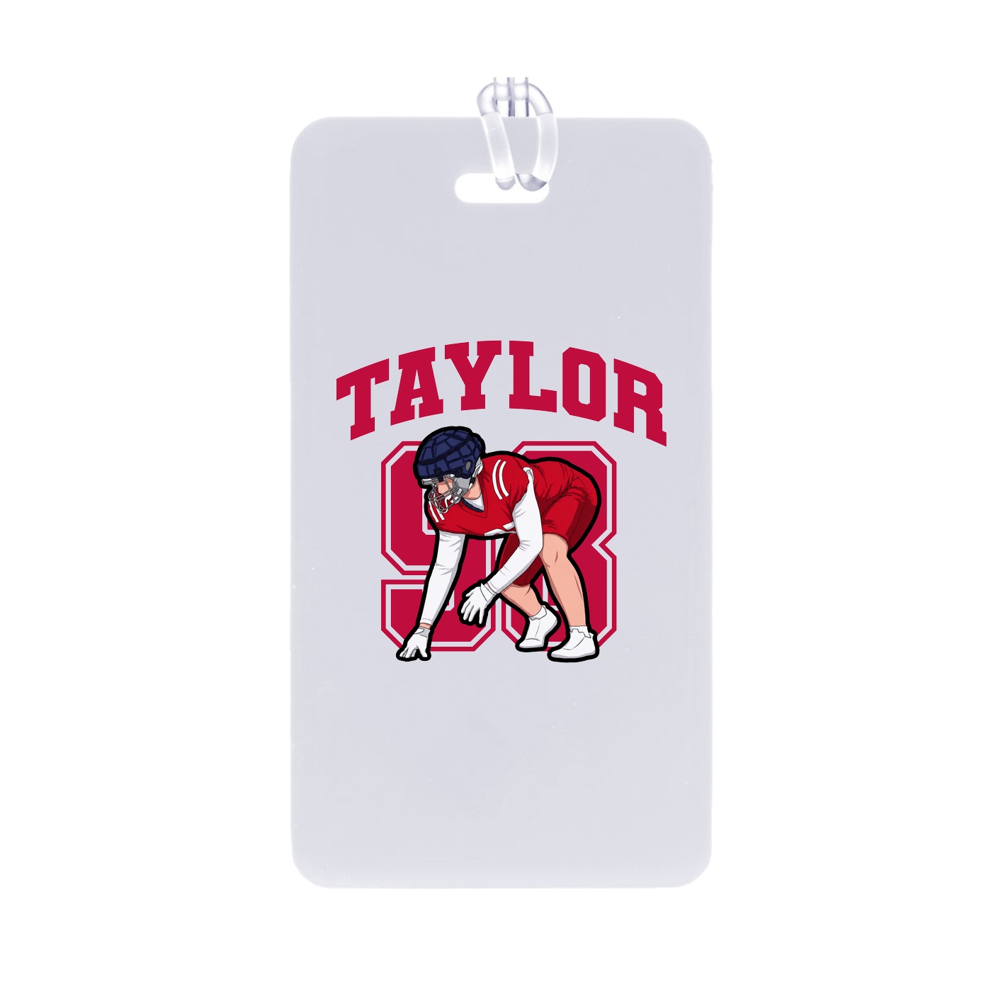 Bag Tag — Number in Classic