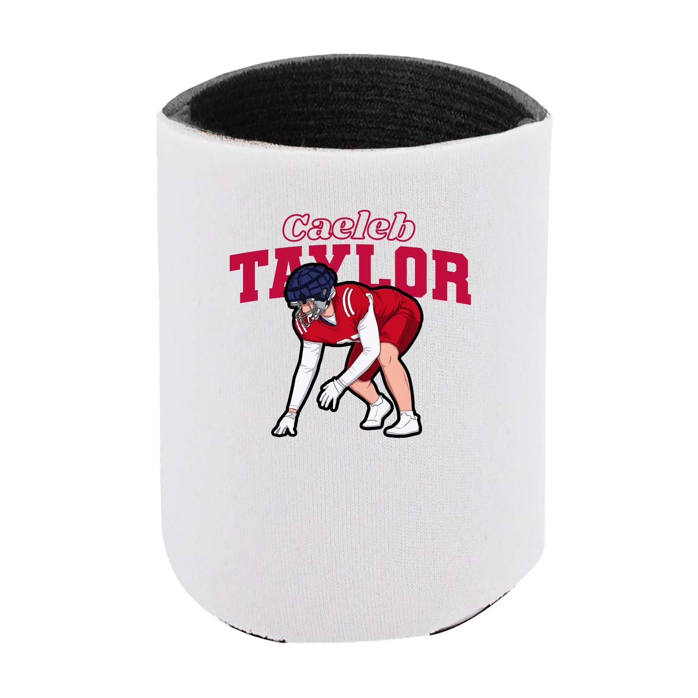 Can Holder — Name Arch in White