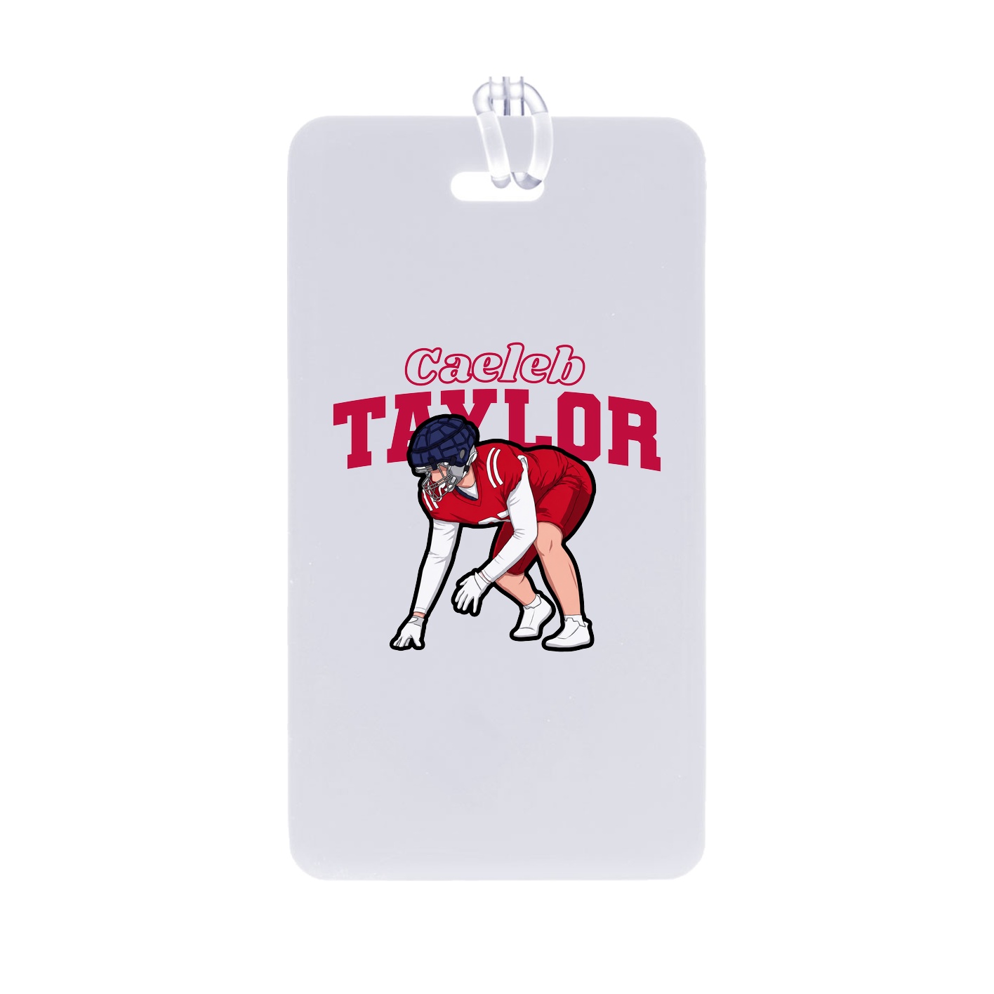 Bag Tag — Name Arch in Classic