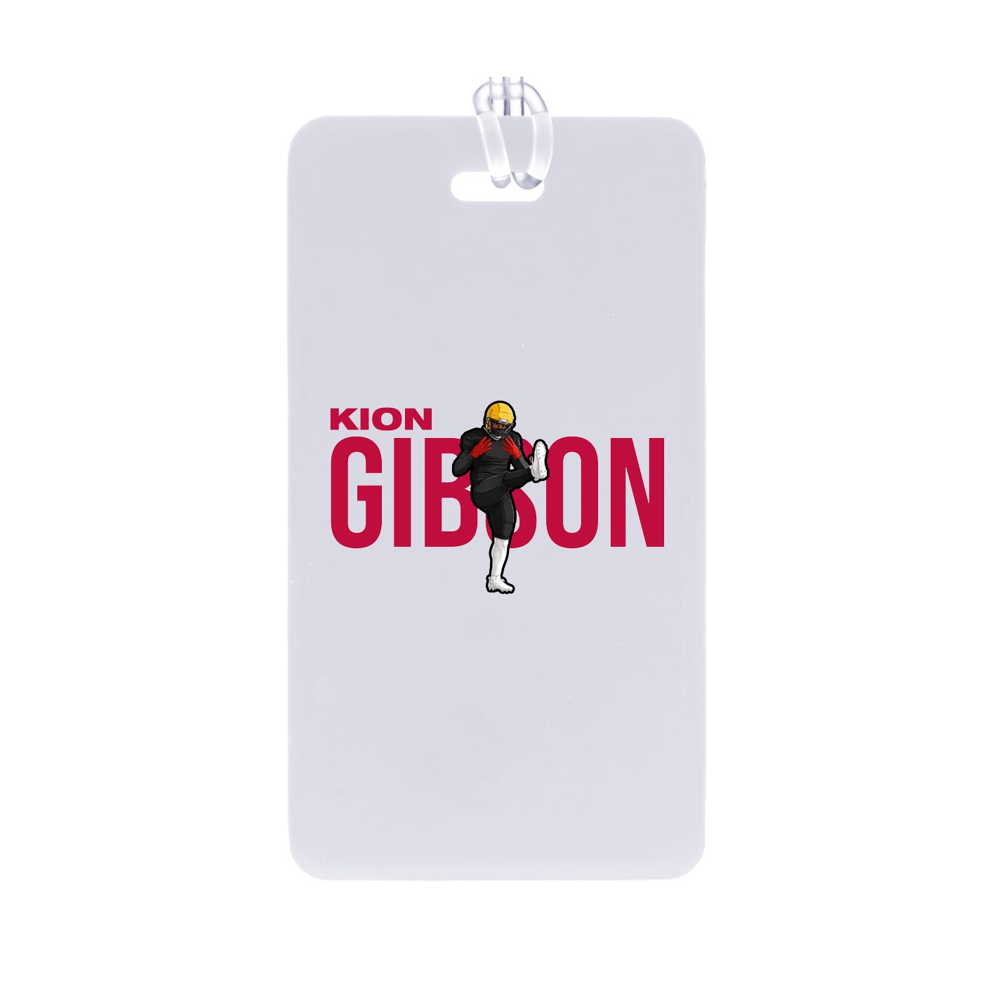 Bag Tag — Player Name in Classic