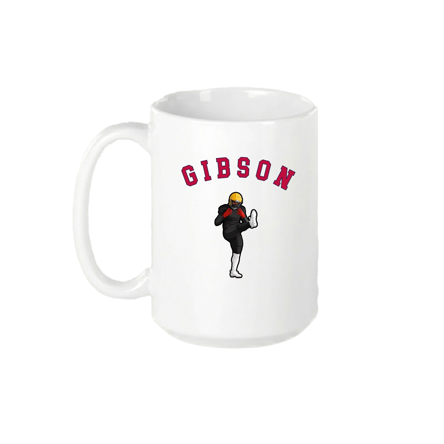 15oz Coffee Mug — Shirsey Arch in White