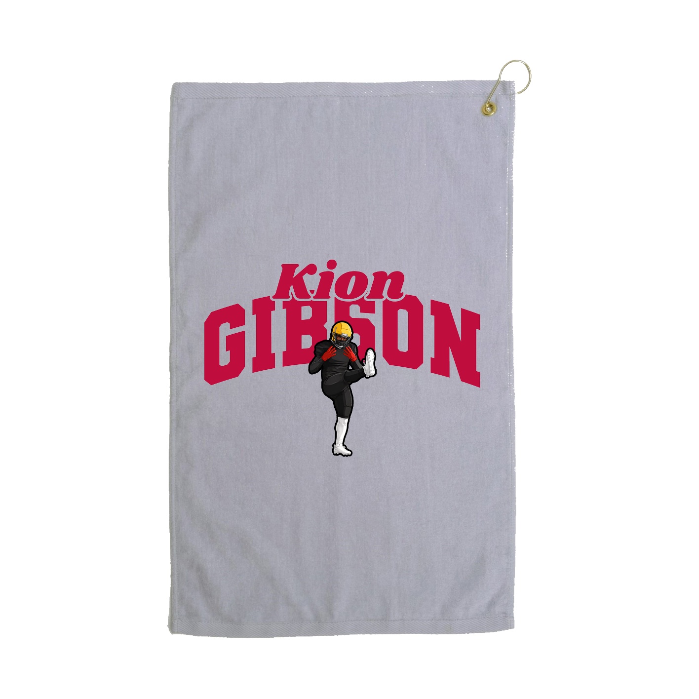 Golf Towel — Signature Arch in Grey