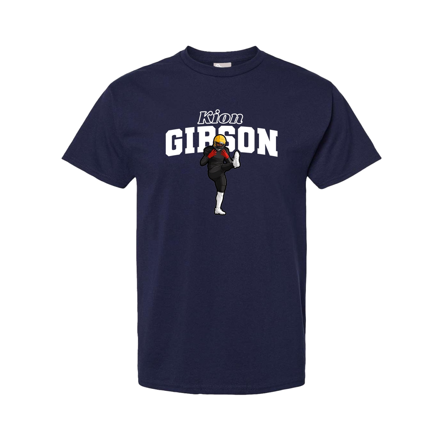 Youth Tee — Name Arch in Navy
